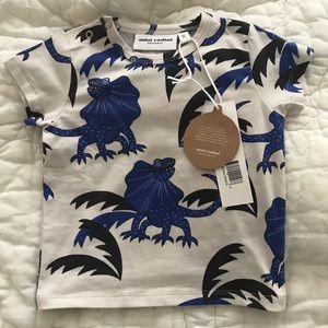 Mini rodini baby dragon t shirt. NWT!